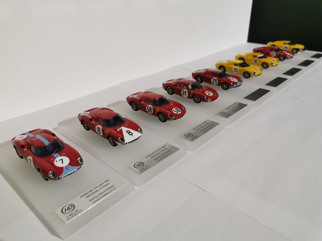 H. Duband : Ferrari 250 LM race versions --> SOLD OUT !